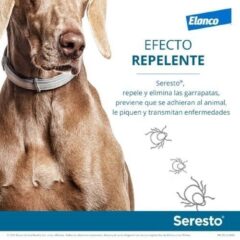 collar antiparasitario seresto elanco para perros contra garrapatas