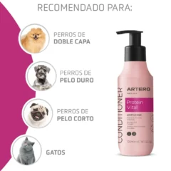 Acondicionador protein vital de artero para perros y gatos
