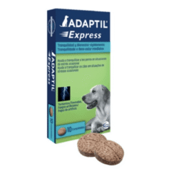 COMPRIMIDOS TRANQUILIZANTES PARA PERROS ADAPTIL EXPRESS 10 COMPRIMIDOS