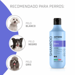 champú para perros de pelo blanco o negro ARTERO CHAMPÚ BLANC 300 ml