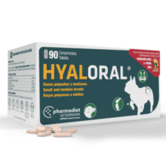 condroprotector para perros pequeños y medianos hyaloral razas pequeñas y medianas