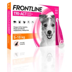 frontline tri act DE 5 A 10 KG pipetas antiparasitarias para perros