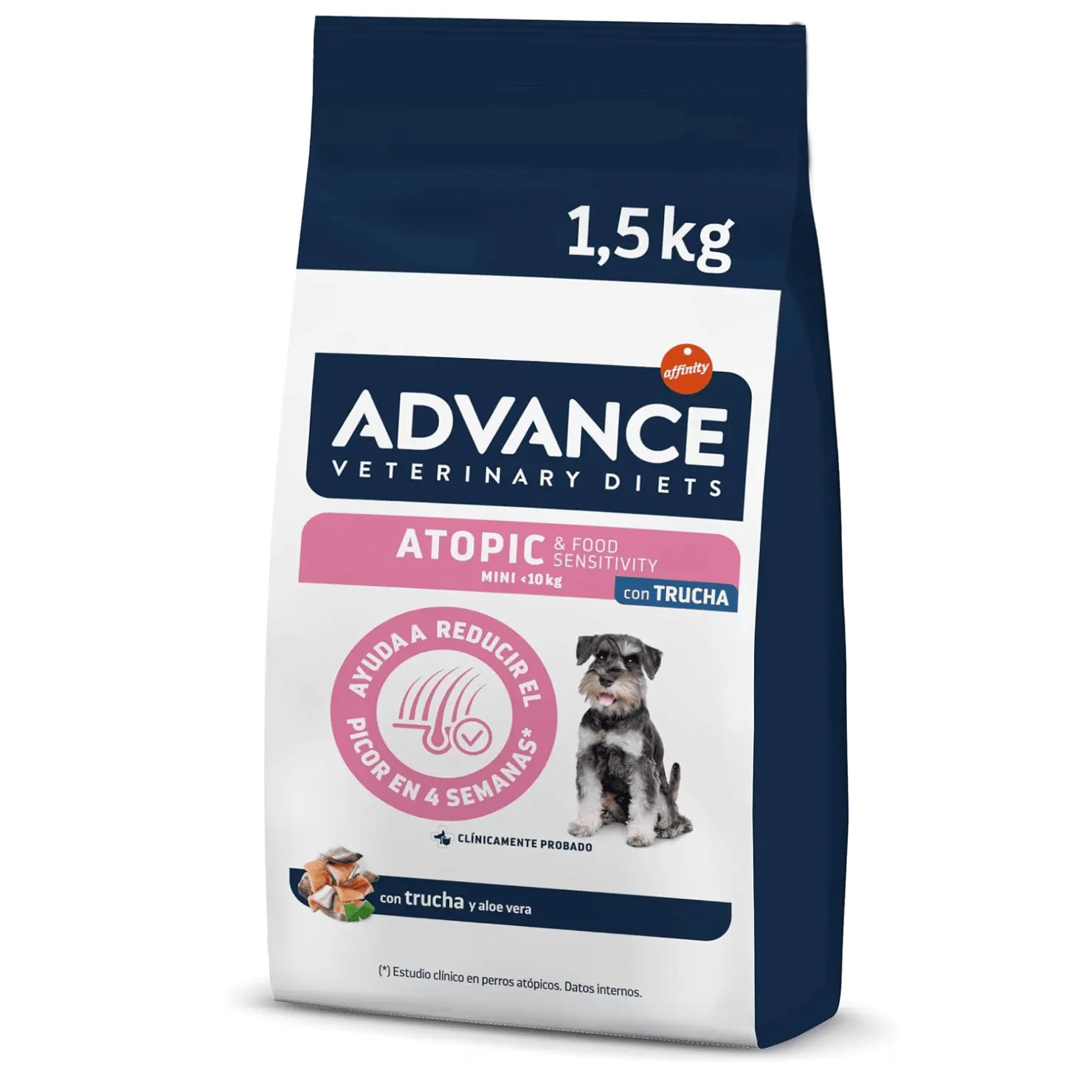 pienso advance atopic mini 1,5 kg perros