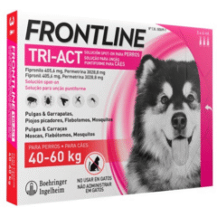 pipetas para perros grandes frontline tri act 40-60 kg