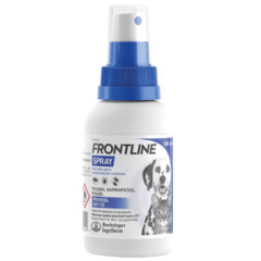 spray antiparasitario para perros y gatos frontline spray 100ml