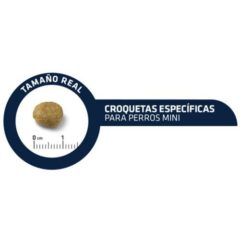 tamaño de la croqueta de pienso advance atopic mini 1,5 kg para perros