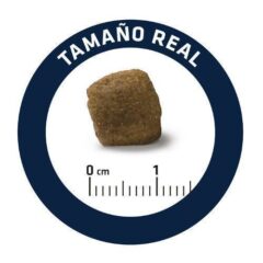 tamaño del grano de pienso advance articular care 7 años para perros