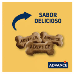 aspecto snacks para perros Advance Sensitive Snacks 150 g