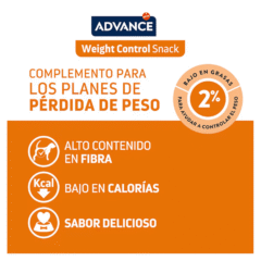 características snacks para perros Advance Appetite Control Snacks