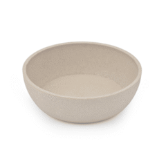 comedero para perros y gatos Comedero bambú beigge diámetro 12 cm