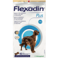 condroprotector para perros medianos y grandes flexadin plus maxi 90 comprimidos