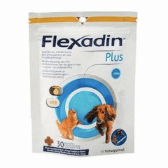 condroprotector para perros y gatos flexadin plus mini 30 comprimidos