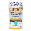 reduce la placa dental y el sarro con PlaqueOff Dental Bites 60 g perros