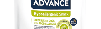 snacks para perros con alergias advance hypoallergenic 150 g