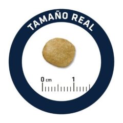 tamaño de la croqueta del pienso advance renal para perros