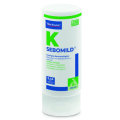 champú contra seborrea en perros y gatos Sebomild 250 ml