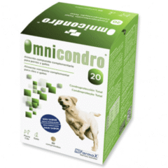 condroprotector para perros omnicondro 20 60 comprimidos