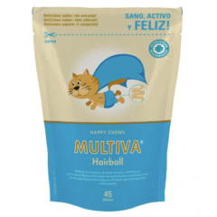 laxante natural gatos multiva hairball 45 chews