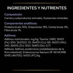 composición de forttiflora gatos probióticos