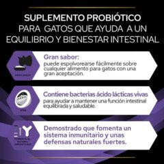 probióticos para gatos fortiflora características