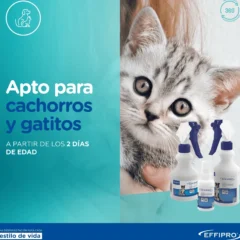 spray antiparasitario para cachorros y gatos effipro spray