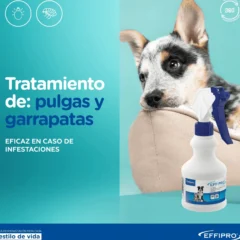 spray antiparasitario para perros gatos effipro spray