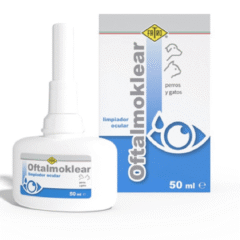 Limpiador ojos perros y gatos Oftalmoklear 50 ml
