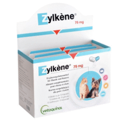 calmante natural perros y gatos zylkene 75mg 100 cápsulas tranquilizante perros y gatos