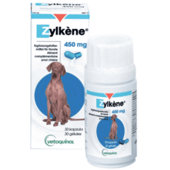 calmante para perros zylkene 450mg 30 cápsulas tranquilizante perros