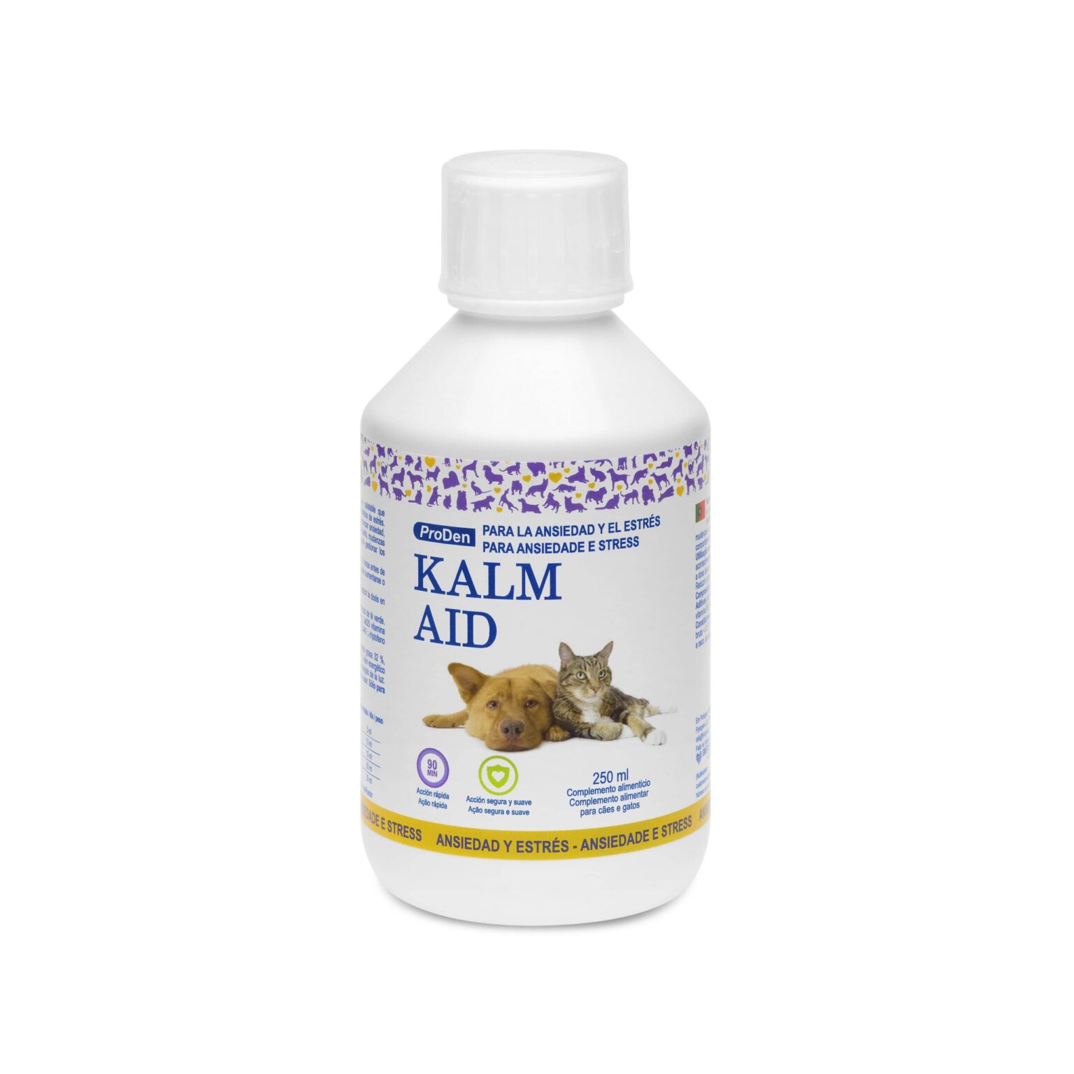 tranquilizante perros gatos ansiedad y estrés kalmaid 250 ml