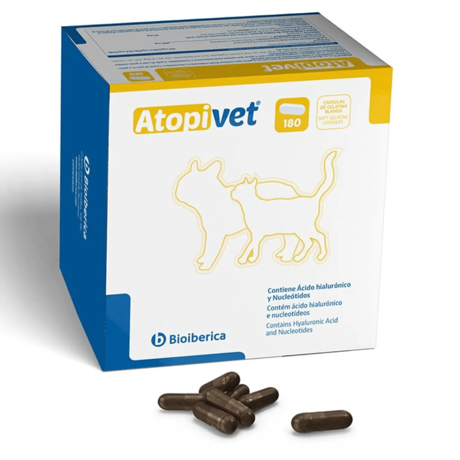 atopivet 180 capsulas para perros y gatos