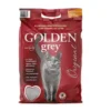 arena aglomerante para gatos golden grey original