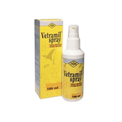 spray cicatrizante para perros y gatos vetramil 100 ml