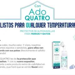 protector de almohadillas Adoquatro para perros y gatos