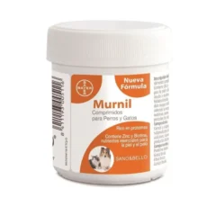 biotina y zinc para piel y pelo murnil perros y gatos comprimidos