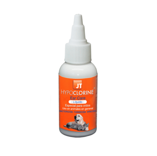limpiador de oídos perros y gatos JT Hypoclorine ear care líquido 150 ml