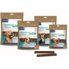 snacks dentales y relajantes veggiedent zen perros
