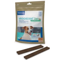 snacks dentales y relajantes veggiedent zen perros de 5 a 10 kg