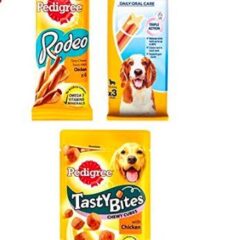 Pedigree 4 snacks calcetín navidd