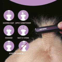 modo de uso acondicionador para perros y gatos artero keratin vital
