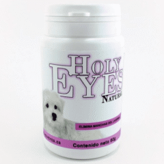 blanqueador del pelo alrededor de los ojos de perros y gatos Holy Eyes natural blanqueador manchas
