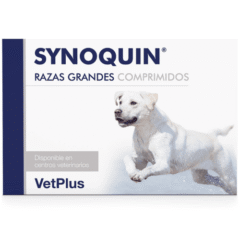 condroprotector para perros razas grandes synoquin 120 comprimidos