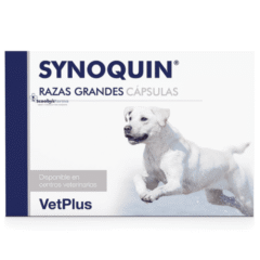 condroprotector perros razas grandes synoquin 120 cápsulas