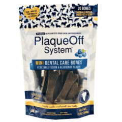 snacks plaqueoff dental bones mini para perros