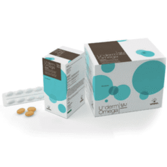 suplemento alimenticio para el cuidado de piel y pelo de perro y gato uderm omega cápsulas