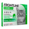 antiparasitario externo pipetas Frontline combo gatos 3 pipetas