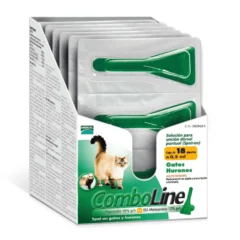 comboline gatos 18 pipetas antiparasitarias
