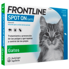 desparasitar gatos pipetas frontline spot on gatos 3 pipetas