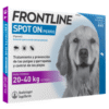 desparasitar perros 3 pipetas frontline spot on 20-40 kg