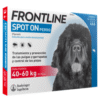 desparasitar perros 3 pipetas frontline spot on 40-60kg